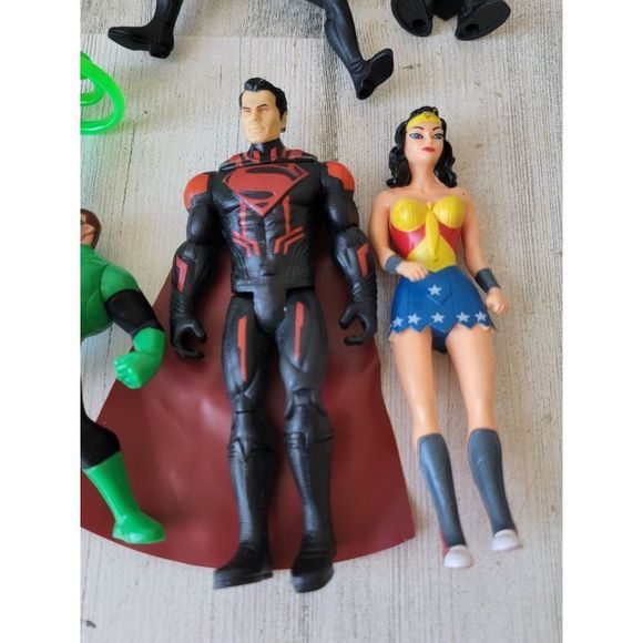 DC Comics Wonder Woman Superman Green Lantern Batman playset toy figure - Picture 3 of 11